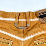 Vintage Y2K HipHop History Platinum Lite Denim Long Shorts