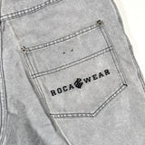 Vintage Y2K Rocawear Grey Denim Long Shorts