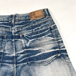 Vintage Y2K Brooklyn Xpress Heavy Fade Denim Long Shorts