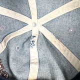 Vintage 90's E-Z Wider Denim Strapback “Roll With It” Hat