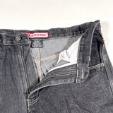 Vintage Y2K Brooklyn Xpress BX Black Denim Carpenter Shorts