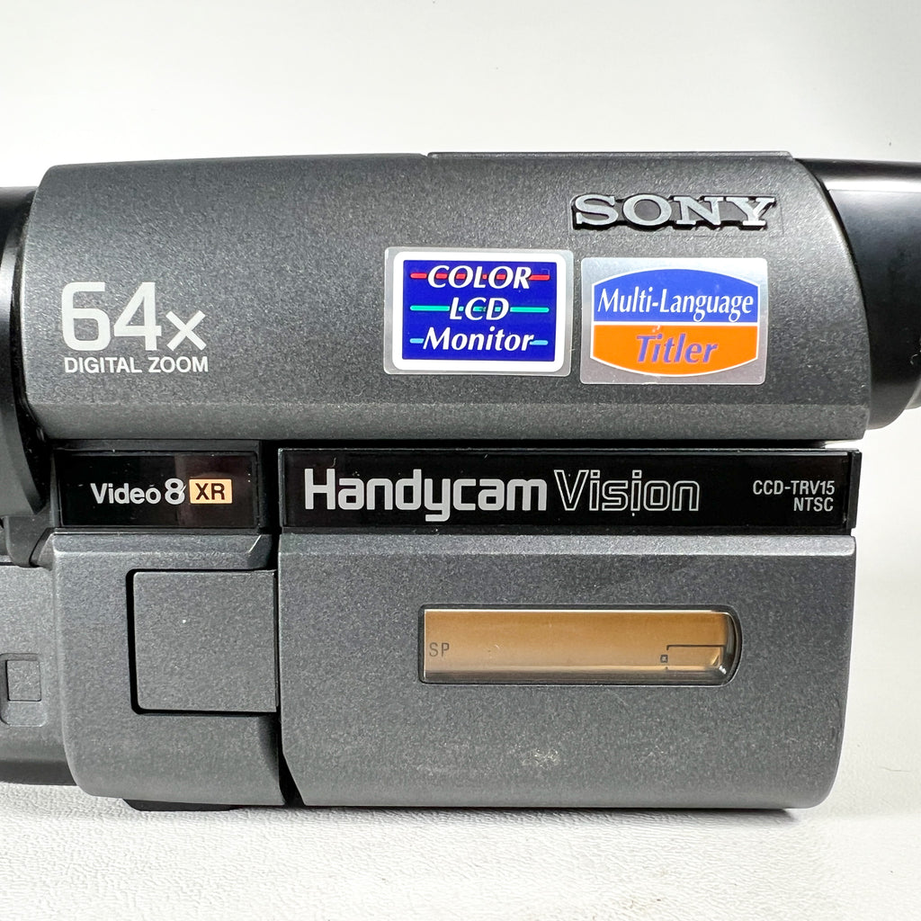 Vintage 1998 Sony CCD-TRV15 🟡 BAD TAPE DECK 🟡 Handycam Camcorder