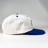 Vintage 90's ZIMA Clearmalt White & Blue Promotional Snapback Hat