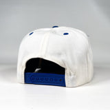 Vintage 90's ZIMA Clearmalt White & Blue Promotional Snapback Hat
