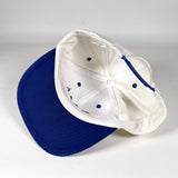 Vintage 90's ZIMA Clearmalt White & Blue Promotional Snapback Hat