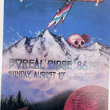 Vintage 1986 Grateful Dead Boreal Ridge Concert Postcard