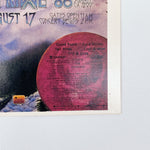 Vintage 1986 Grateful Dead Boreal Ridge Concert Postcard