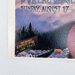 Vintage 1986 Grateful Dead Boreal Ridge Concert Postcard