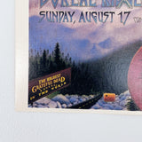 Vintage 1986 Grateful Dead Boreal Ridge Concert Postcard