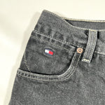 Vintage 2002 Tommy Jeans American Standard Black Carpenter Shorts