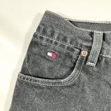 Vintage 2002 Tommy Jeans American Standard Black Carpenter Shorts