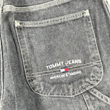 Vintage 2002 Tommy Jeans American Standard Black Carpenter Shorts