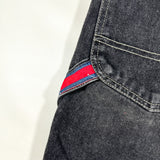 Vintage 2002 Tommy Jeans American Standard Black Carpenter Shorts