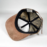 Vintage 90's Team Realtree Camo Suede Bill Hunting Strapback Hat