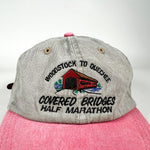 Vintage 90's Covered Bridges Half Marathon Hat