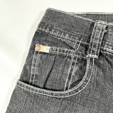 Vintage Y2K Southpole Black Wash Long Denim Shorts