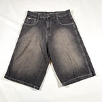 Vintage Y2K Southpole Black Wash Long Denim Shorts