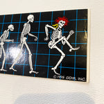 Vintage 1995 Grateful Dead “Evolution Skeleton” Bumper Sticker