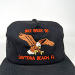 Vintage 1995 Daytona Beach Bike Week Trucker Hat