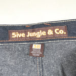 Vintage Y2K 5ive Jungle & Co. Dark Wash Denim Baggy Shorts