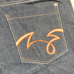 Vintage Y2K 5ive Jungle & Co. Dark Wash Denim Baggy Shorts