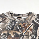 Vintage Y2K Outfitters Ridge Hardwood Grey Camo Crewneck Sweatshirt