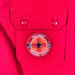 Vintage 60's Boy Scouts BSA Button Up Wool Shirt Jacket