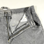 Vintage Y2K Karl Kani Gray Stitch Detail Baggy Denim Shorts