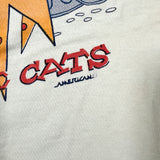Vintage 80's American Bad Dog "I Love Cats" Graphic T-Shirt