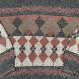 Vintage 90's David Taylor Argyle Knit Sweater