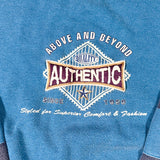 Vintage 90's Todays News Authentic Patchwork Crewneck Sweatshirt