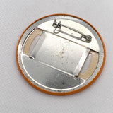 Vintage 1984 Go 'Hoos Beat Purdue UVA Peach Bowl Football Button