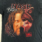 Vintage 90's Kevin Nash NWO Big Sexy Wolfpack Wrestling T-Shirt