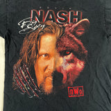 Vintage 90's Kevin Nash NWO Big Sexy Wolfpack Wrestling T-Shirt