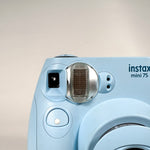 Modern 2008 Fujifilm Instax Mini 7S Blue Instant Film Camera