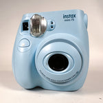 Modern 2008 Fujifilm Instax Mini 7S Blue Instant Film Camera