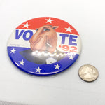 Vintage 1992 Joe Camel “Vote ’92” Parody Campaign Tobacco Button