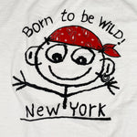 Vintage 90's Born to be Wild! New York Souvenir T-Shirt