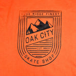 Vintage 90's Oak City Skate Shop NC T-Shirt