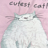 Vintage 90's Hallmark Cutest Cat Owner T-Shirt