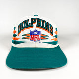 Vintage 90's Miami Dolphins Diamond Cut Hat