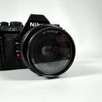 Vintage 1986 Nikon N2020 SLR with AF Nikkor 35–70mm Lens Film Camera