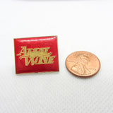 Vintage 70's April Wine Classic Rock Band Logo Lapel Enamel Pin