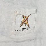 Vintage 80's American Bad Dog "Dog Gone Bad!" Graphic Pocket T-Shirt