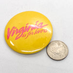 Vintage 90's Virginia is for Lovers Button