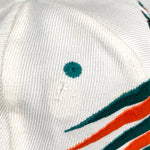 Vintage 90's Miami Dolphins Diamond Cut Hat