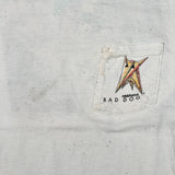 Vintage 80's American Bad Dog "Dog Gone Bad!" Graphic Pocket T-Shirt