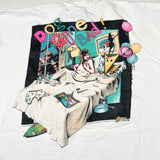 Vintage 80's American Bad Dog "Dog Gone Bad!" Graphic Pocket T-Shirt