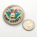 Vintage 2003 "I Survived Kamp Krusty" The Simpsons Button