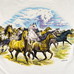 Vintage 1997 Habitat Horses Wrap T-Shirt